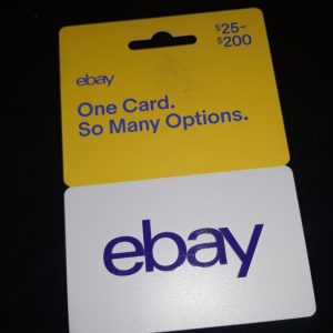 An image of an eBay Gift Card