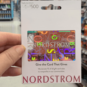 Physical Nordstrom Gift Card