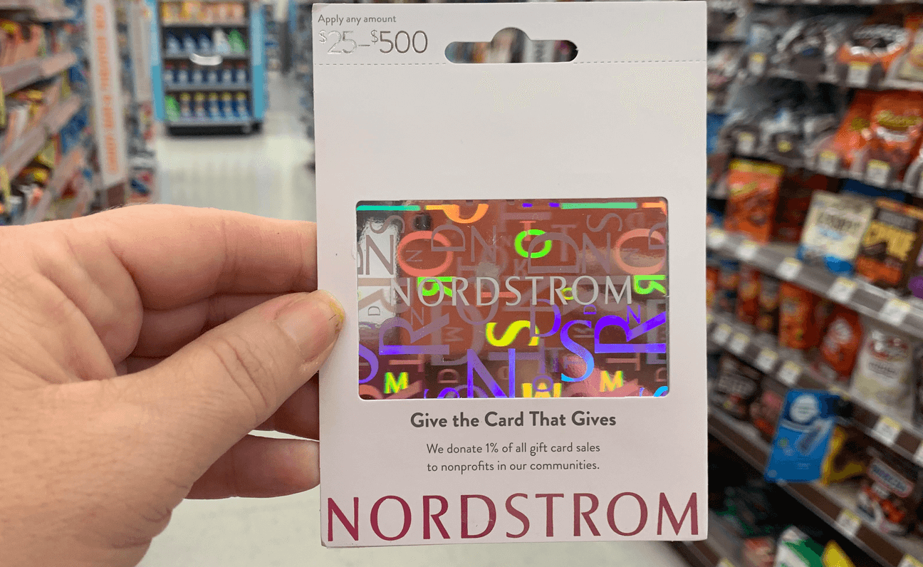 An image of a Nordstrom Gift Card.