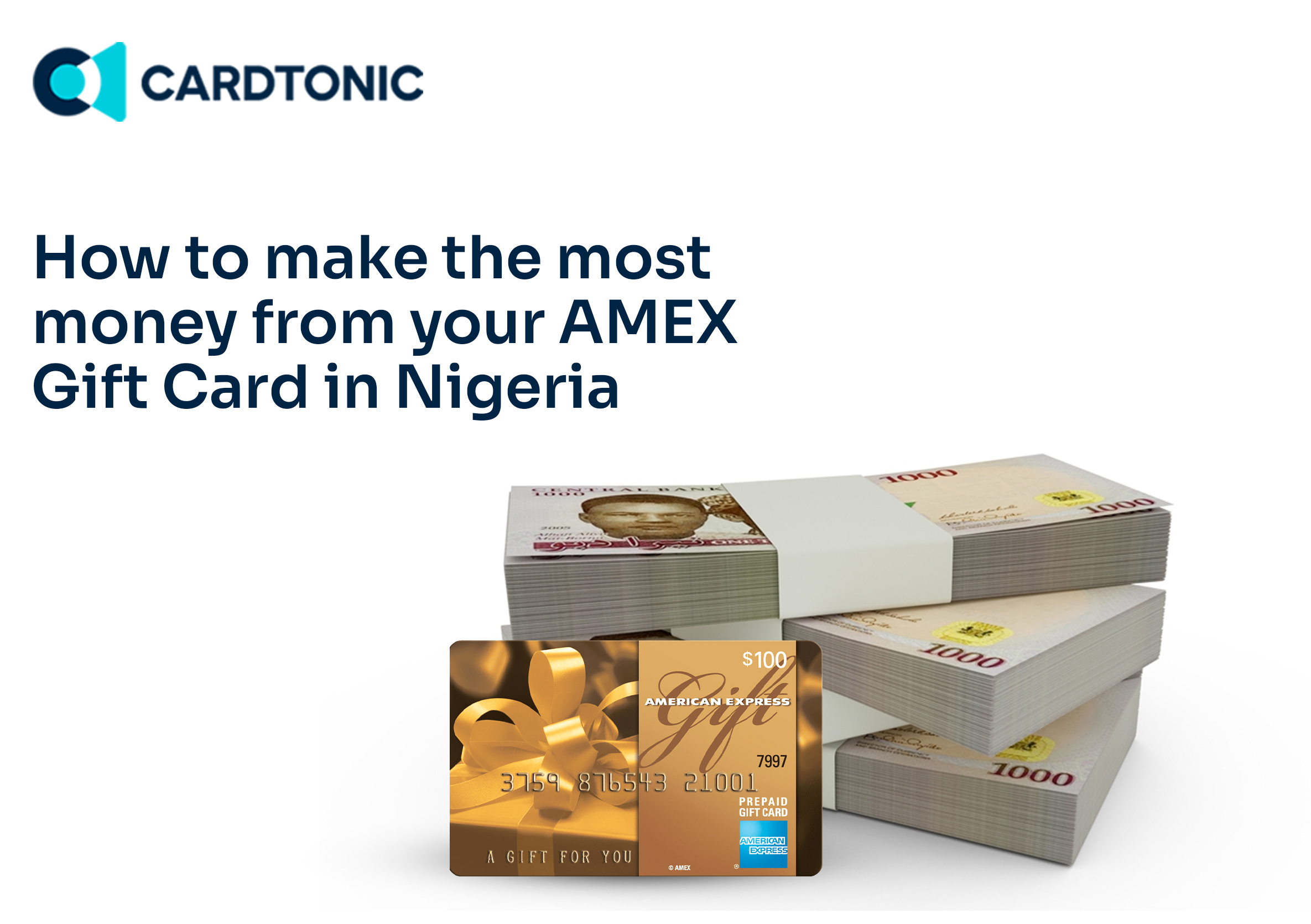 How To Make Money From Your AMEX Gift Card in Nigeria