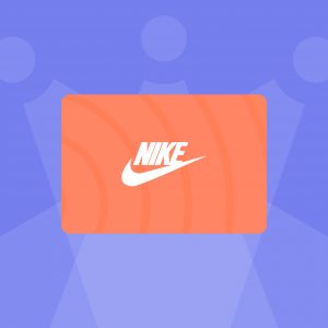 An image of a Nike gift card. 