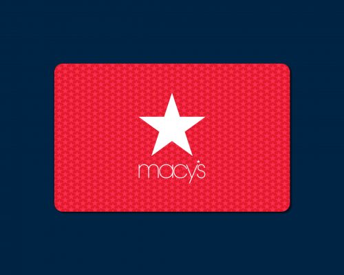 A picture of a Macy's Gift Card.