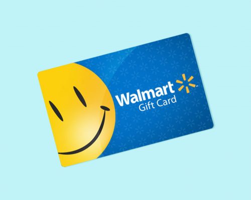 An image of a Walmart Turkey Gift Card.
