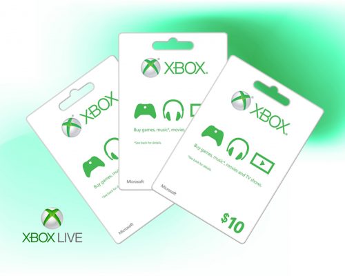 Can you use xbox best sale gift card for xbox live