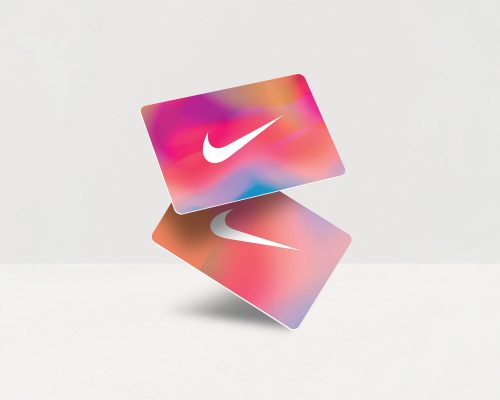 A picture of a Nike Gift Card.
