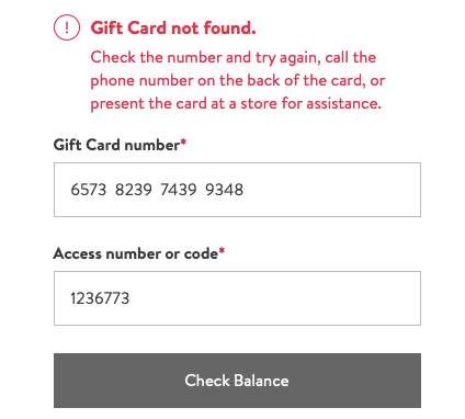 Possible  Gift Cards Errors and How To Fix Them - 2023 - Cardtonic