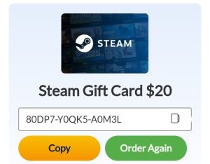 Steam Gift Card Pictures and How To Identify Steam Cards - Cardtonic