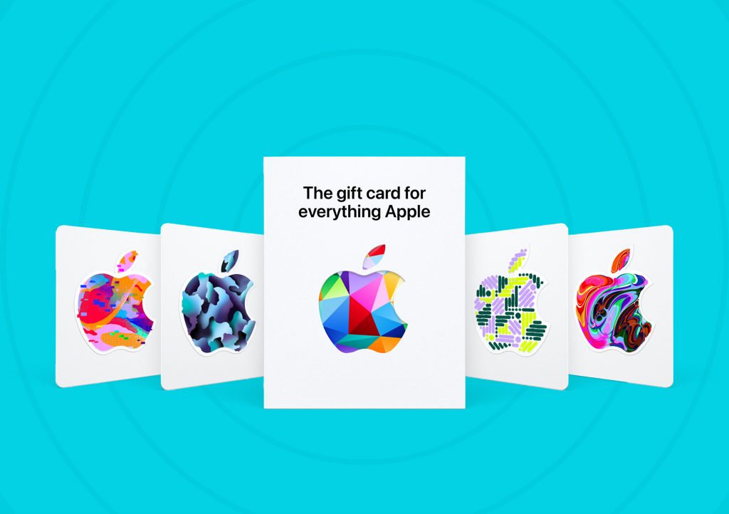 An image of an Apple gift card.