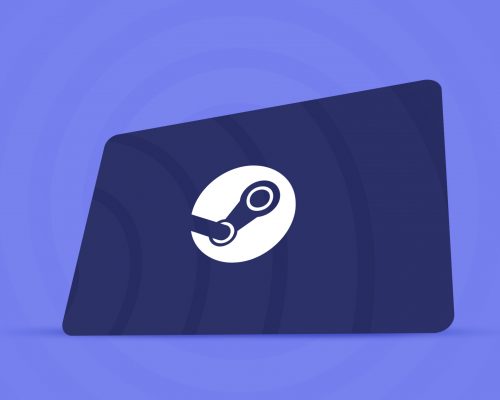 An image of a Steam Gift Card. 