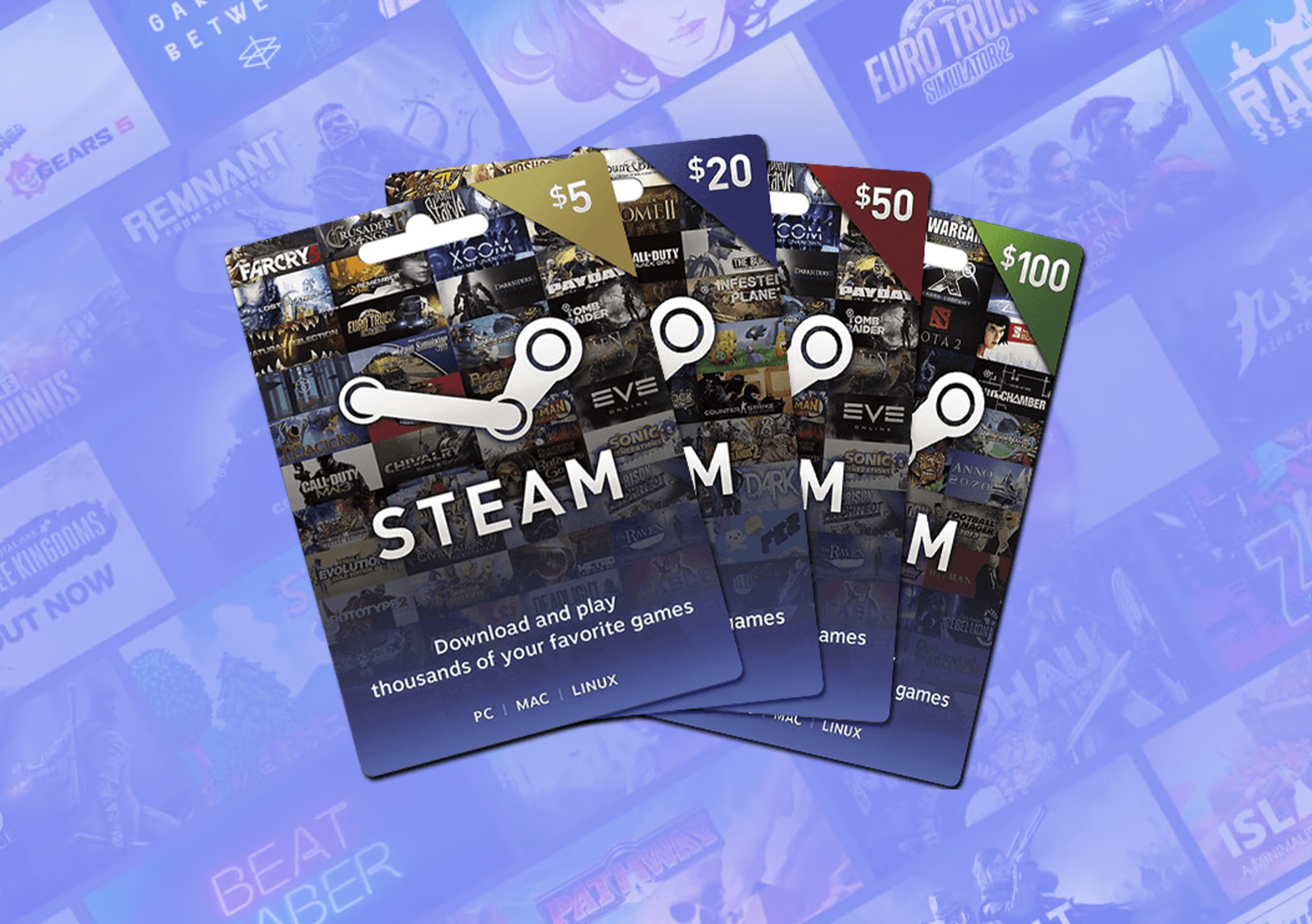 Steam card