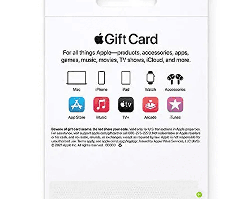 iTunes Gift Card
