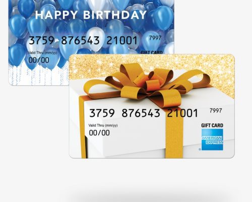 Different Pictures of AMEX Gift Cards and How To Identify Them