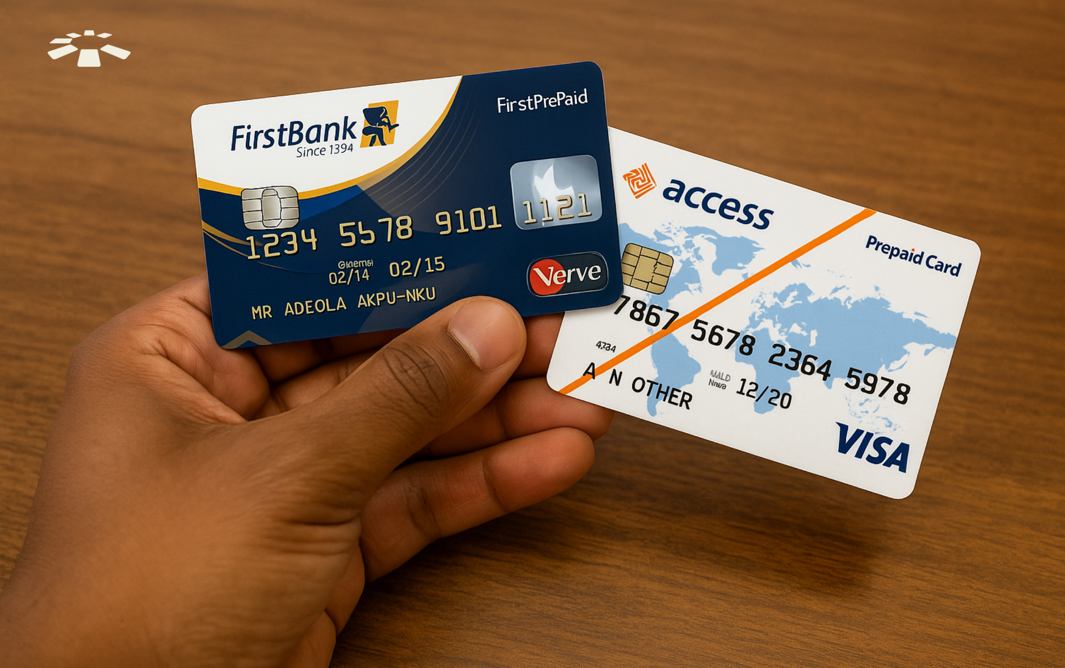 First Bank and Access Bank prepaid cards