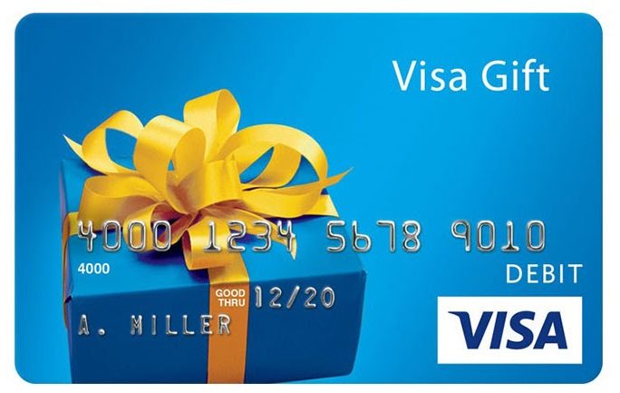 Visa Gift card Image