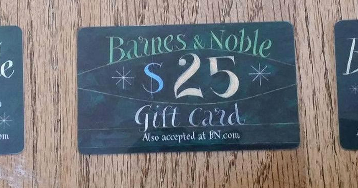 Barnes & Noble gift card