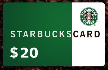 Starbuck gift card