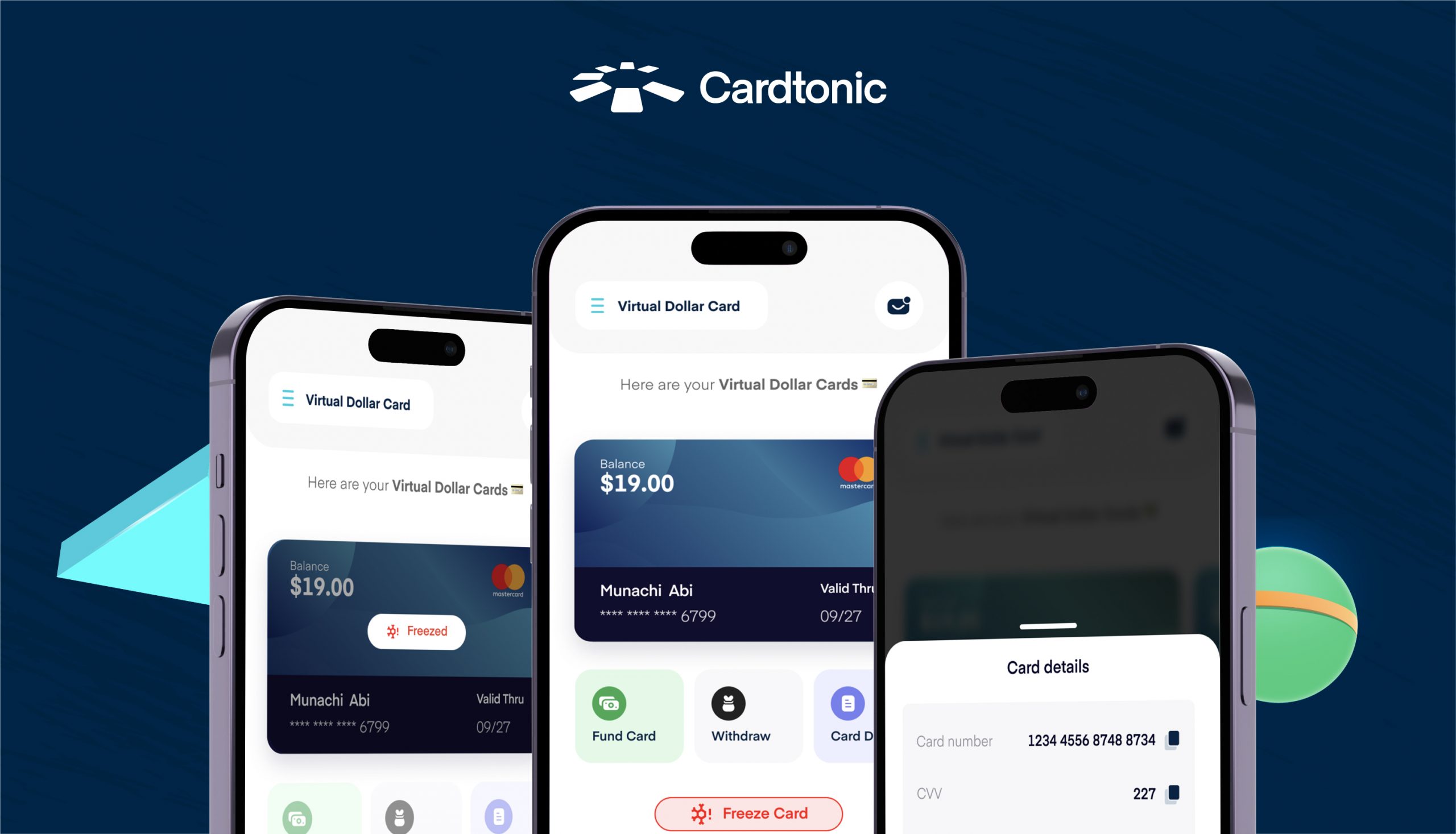 Cardtonic Dollar Virtual card