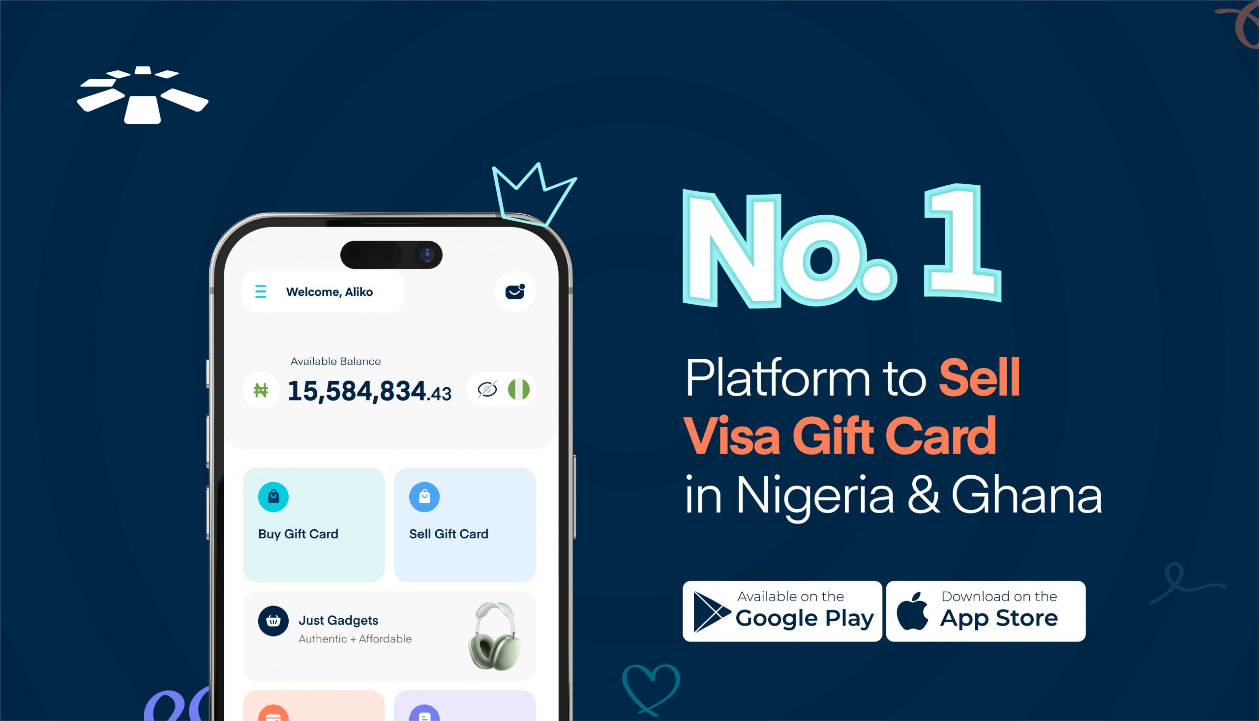 Sell Visa Gift Cards in Nigeria and Ghana